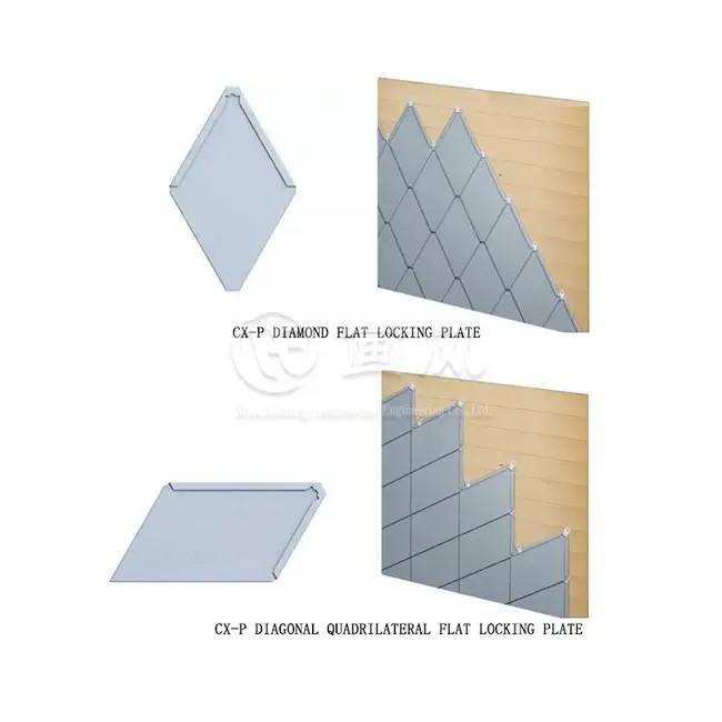 Flat Lock Seam Metal Wall Panels